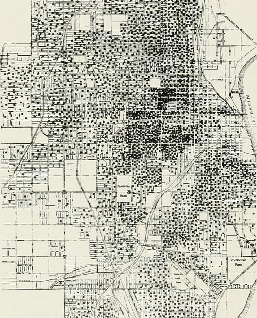 An illustration from City planning progress in the United States, 1917, 1917, leaf 143