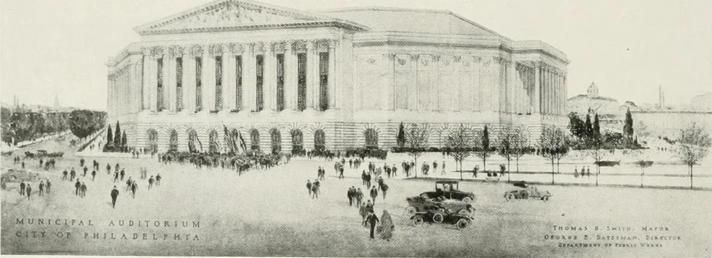 An illustration from City planning progress in the United States, 1917, 1917, leaf 149