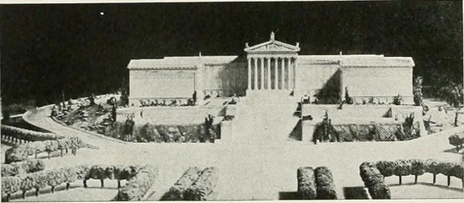 An illustration from City planning progress in the United States, 1917, 1917, leaf 151