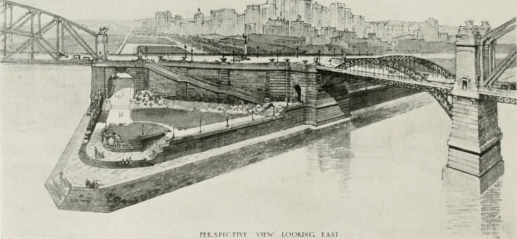 An illustration from City planning progress in the United States, 1917, 1917, leaf 155