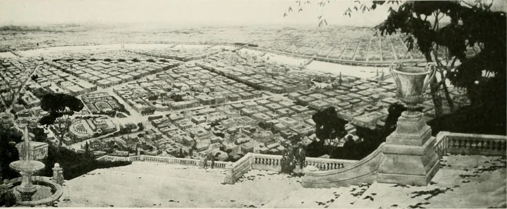 An illustration from City planning progress in the United States, 1917, 1917, leaf 158