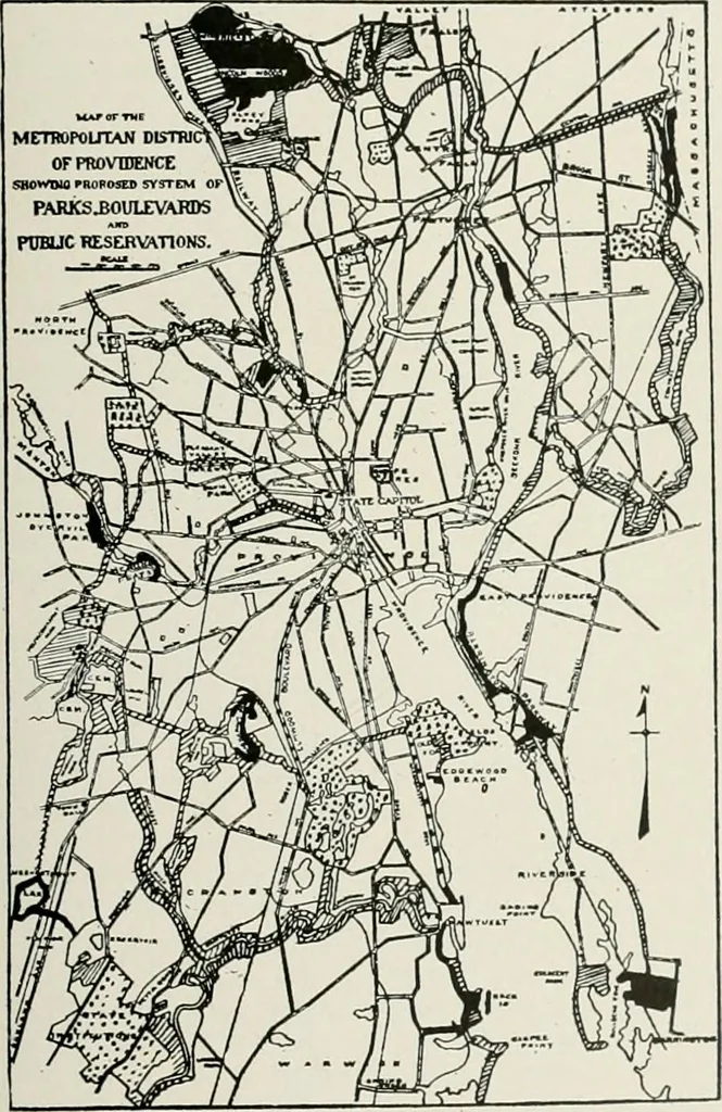 An illustration from City planning progress in the United States, 1917, 1917, leaf 160