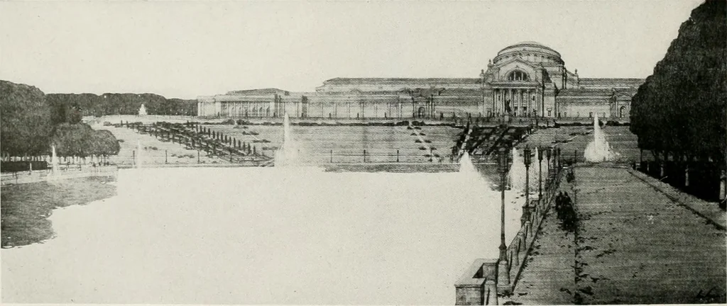 An illustration from City planning progress in the United States, 1917, 1917, leaf 167