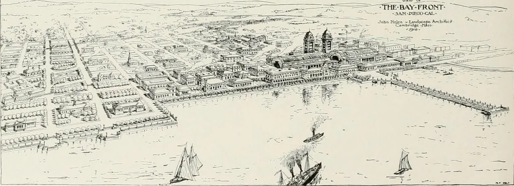 An illustration from City planning progress in the United States, 1917, 1917, leaf 173