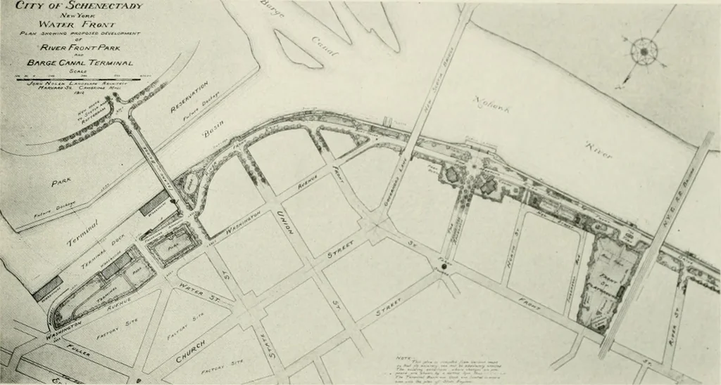 An illustration from City planning progress in the United States, 1917, 1917, leaf 178