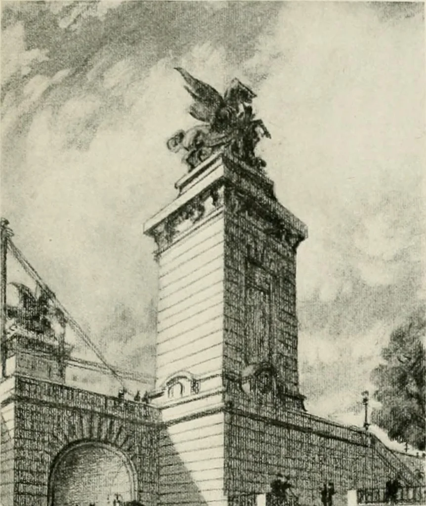 An illustration from City planning progress in the United States, 1917, 1917, leaf 18