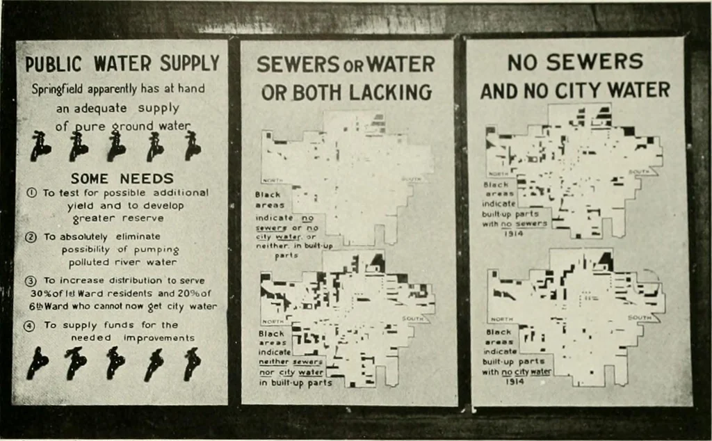 An illustration from City planning progress in the United States, 1917, 1917, leaf 184