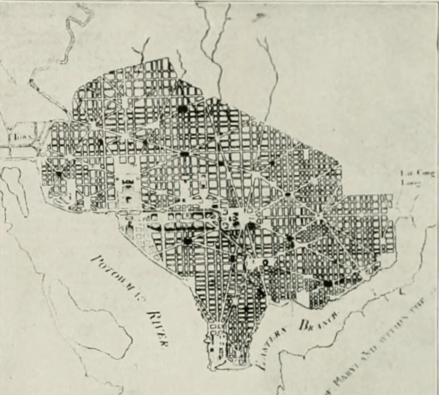 An illustration from City planning progress in the United States, 1917, 1917, leaf 194