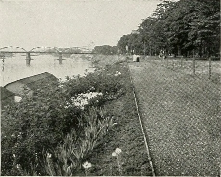 An illustration from City planning progress in the United States, 1917, 1917, leaf 199