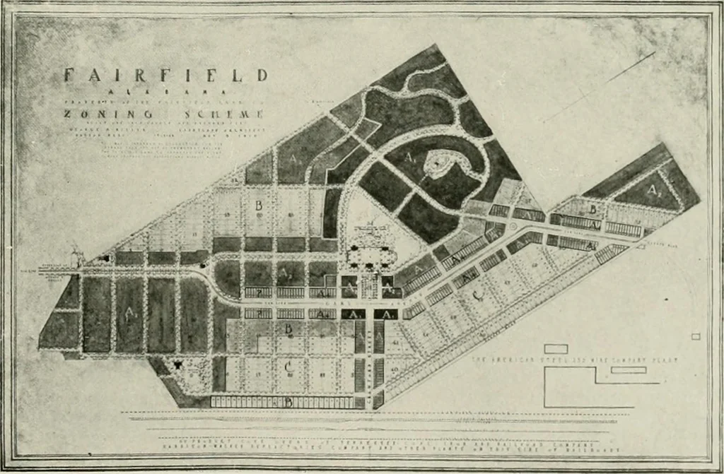 An illustration from City planning progress in the United States, 1917, 1917, leaf 28