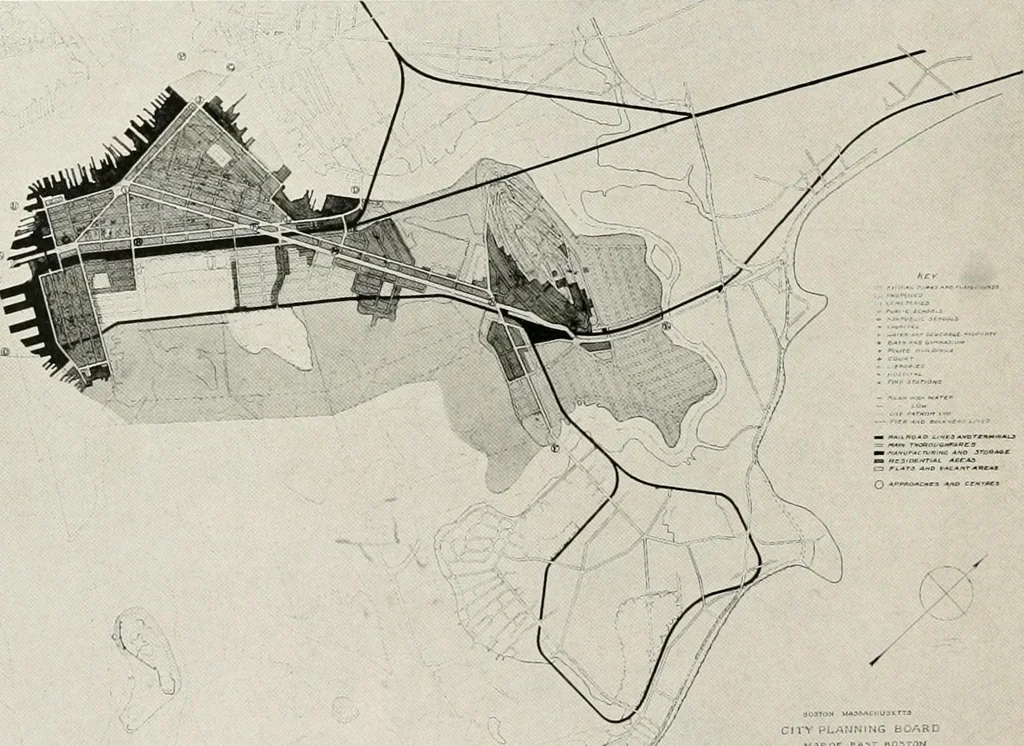 An illustration from City planning progress in the United States, 1917, 1917, leaf 31