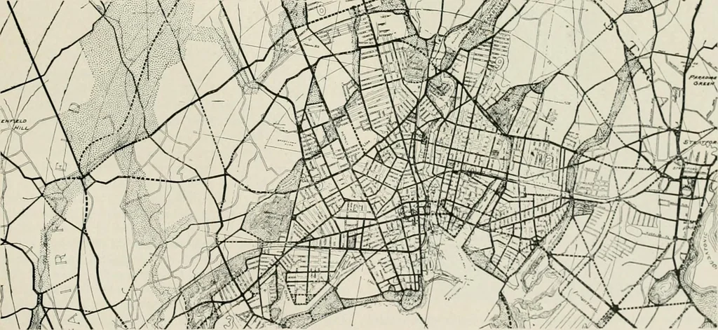 An illustration from City planning progress in the United States, 1917, 1917, leaf 34