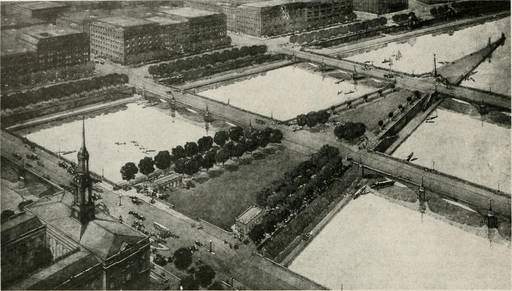 An illustration from City planning progress in the United States, 1917, 1917, leaf 41