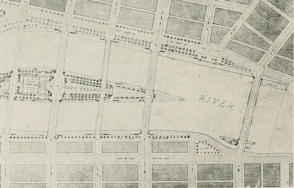An illustration from City planning progress in the United States, 1917, 1917, leaf 41