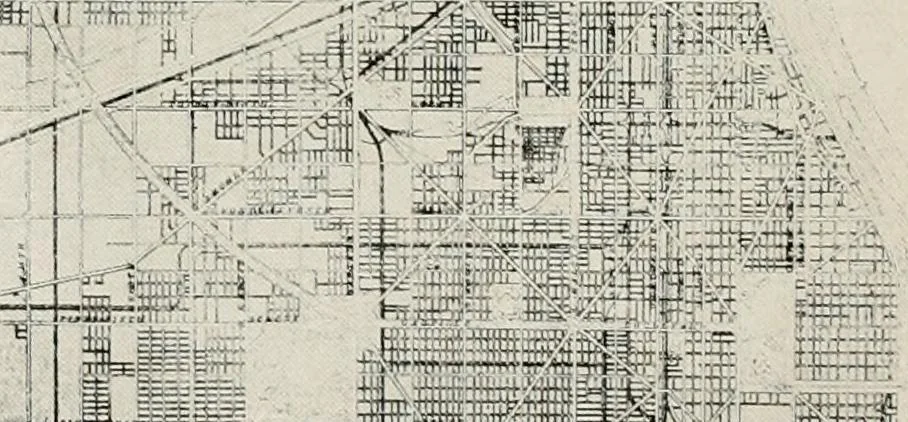 An illustration from City planning progress in the United States, 1917, 1917, leaf 43