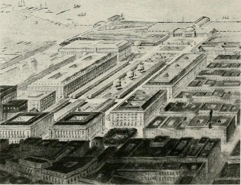 An illustration from City planning progress in the United States, 1917, 1917, leaf 49