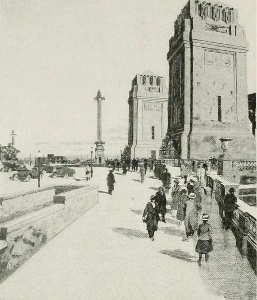 An illustration from City planning progress in the United States, 1917, 1917, leaf 51
