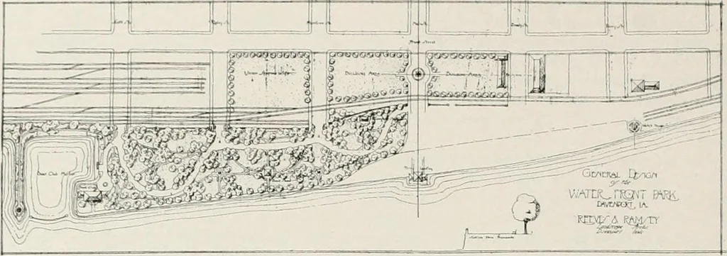 An illustration from City planning progress in the United States, 1917, 1917, leaf 57