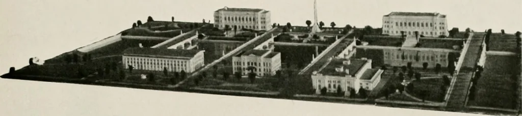 An illustration from City planning progress in the United States, 1917, 1917, leaf 62