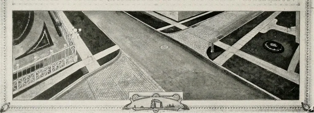 An illustration from City planning progress in the United States, 1917, 1917, leaf 65