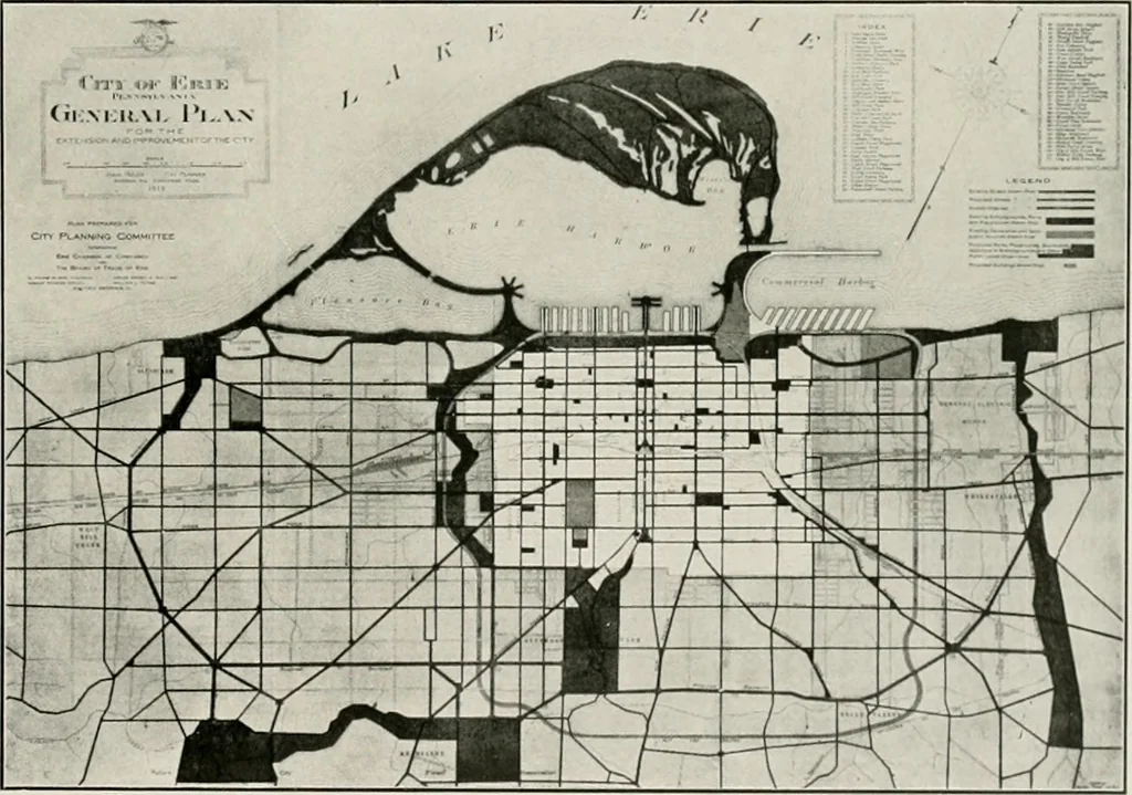 An illustration from City planning progress in the United States, 1917, 1917, leaf 72