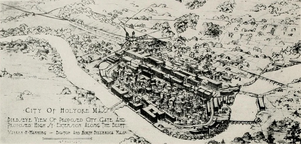 An illustration from City planning progress in the United States, 1917, 1917, leaf 85