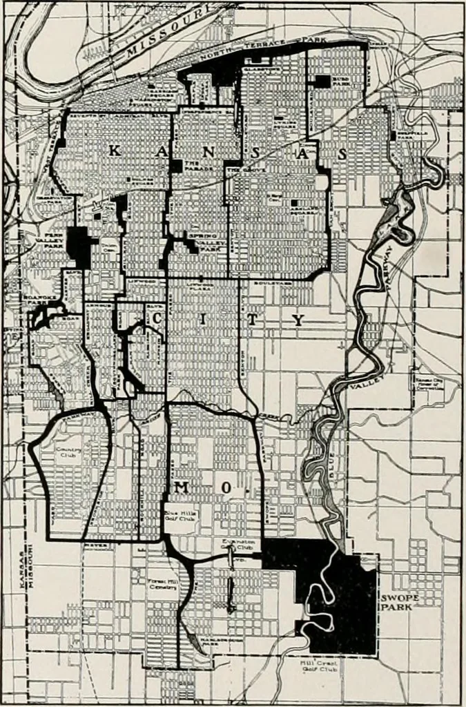 An illustration from City planning progress in the United States, 1917, 1917, leaf 91