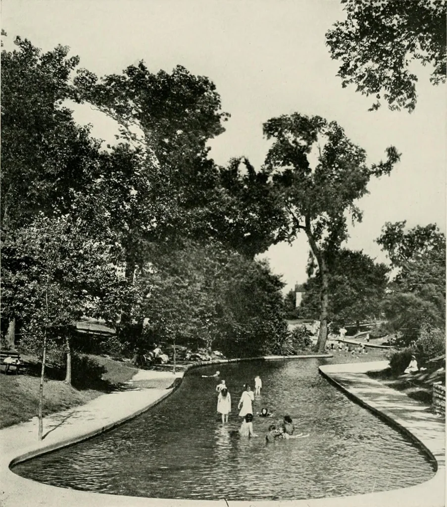 An illustration from City planning progress in the United States, 1917, 1917, leaf 92