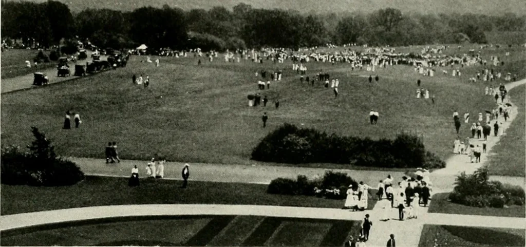 An illustration from City planning progress in the United States, 1917, 1917, leaf 94