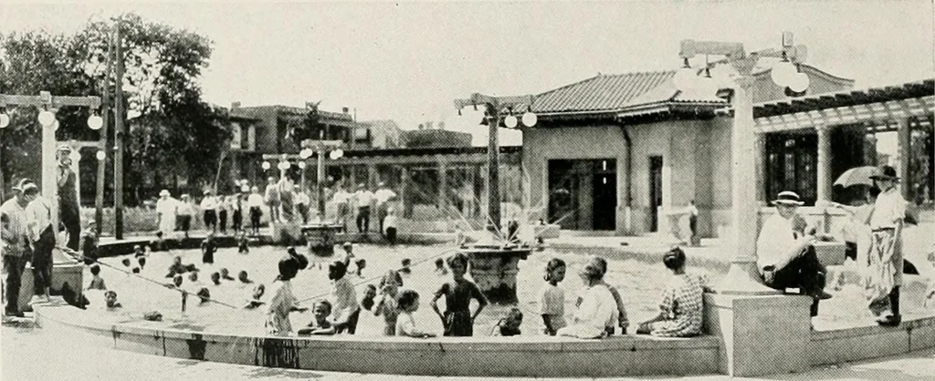 An illustration from City planning progress in the United States, 1917, 1917, leaf 95