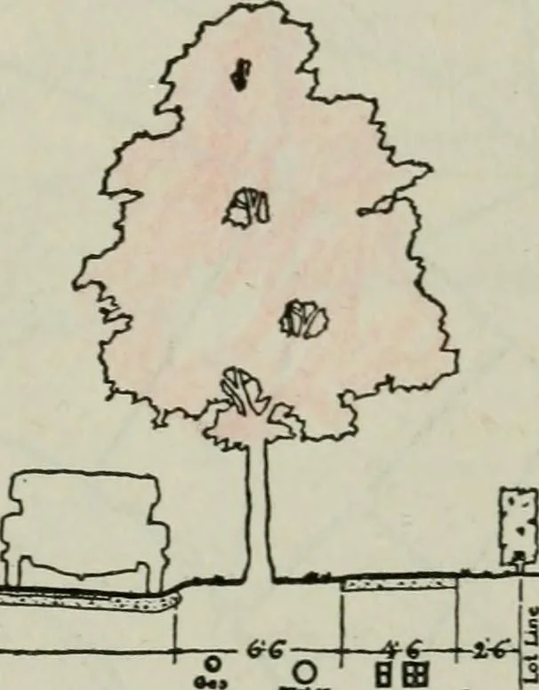 An illustration from City planning; a series of papers presenting the essential elements of a city plan, 1916, leaf 124