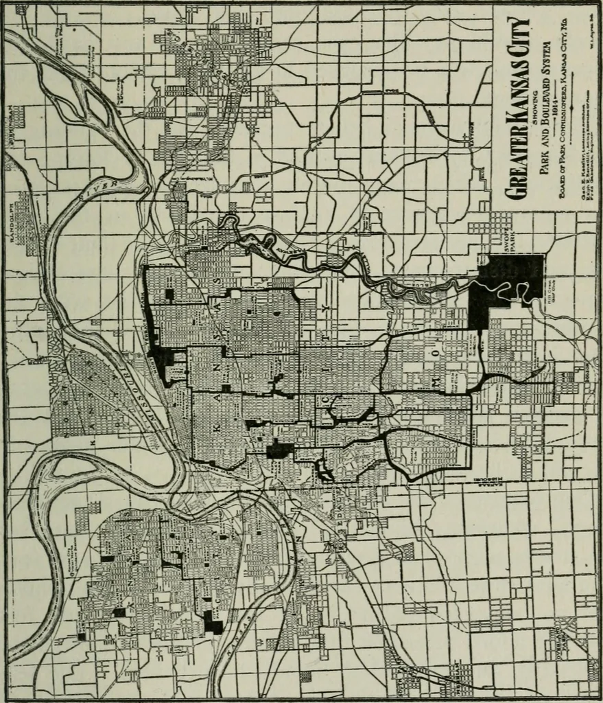 An illustration from City planning; a series of papers presenting the essential elements of a city plan, 1916, leaf 216