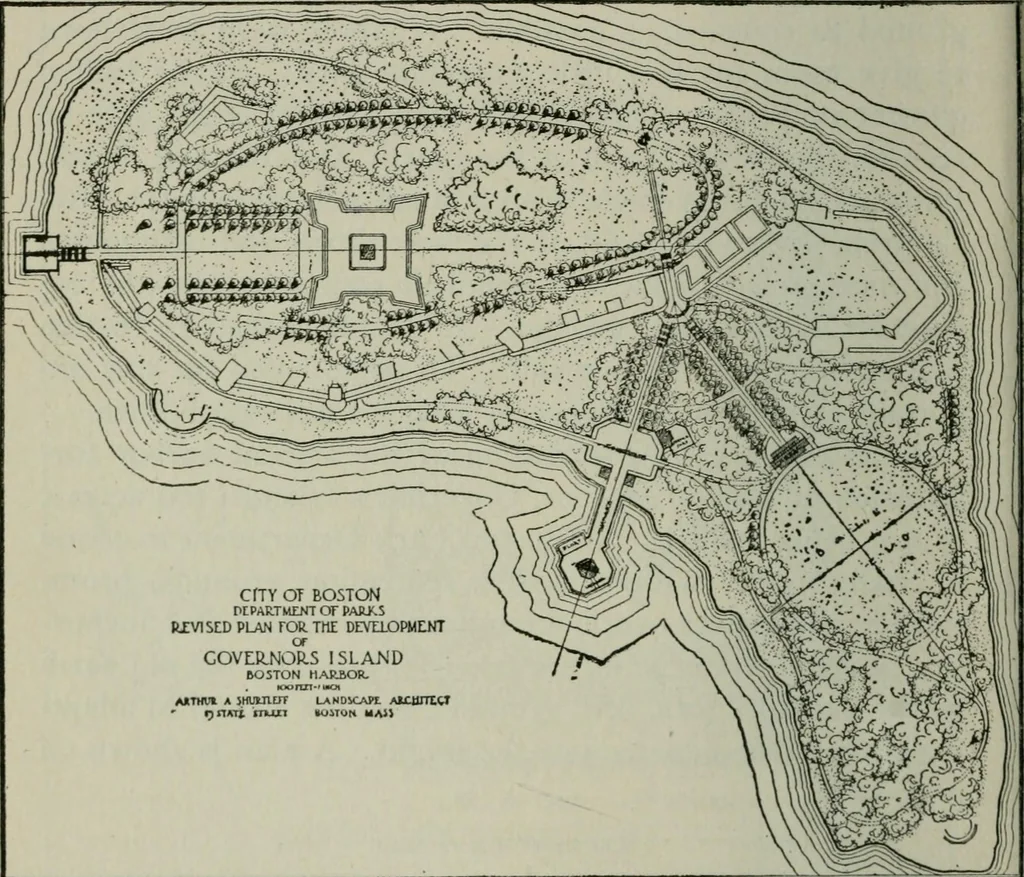 An illustration from City planning; a series of papers presenting the essential elements of a city plan, 1916, leaf 275