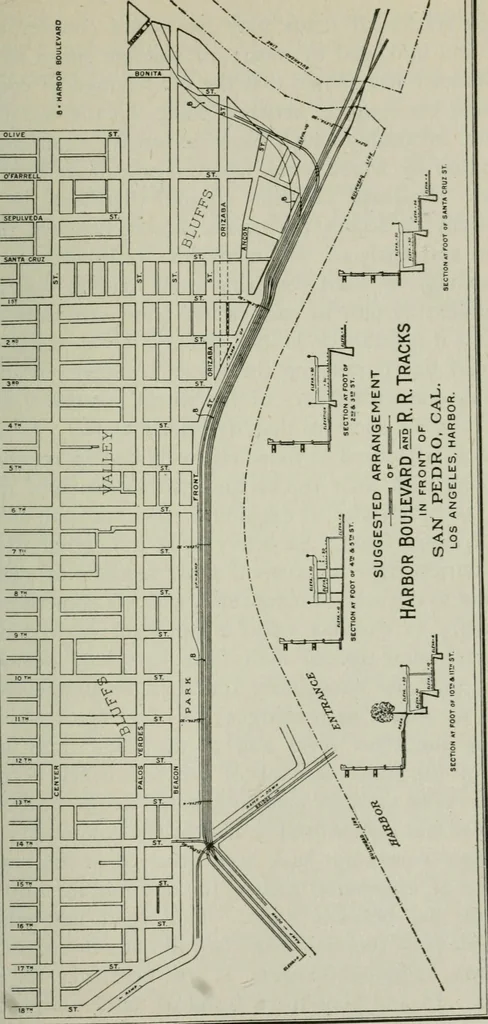 An illustration from City planning; a series of papers presenting the essential elements of a city plan, 1916, leaf 292
