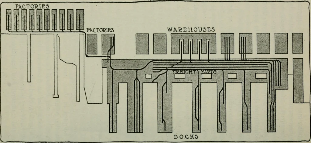 An illustration from City planning; a series of papers presenting the essential elements of a city plan, 1916, leaf 323