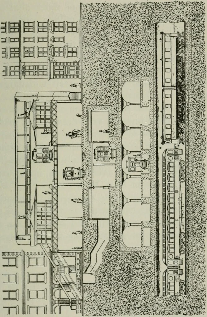 An illustration from City planning; a series of papers presenting the essential elements of a city plan, 1916, leaf 374