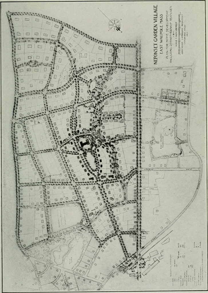 An illustration from City planning; a series of papers presenting the essential elements of a city plan, 1916, leaf 404
