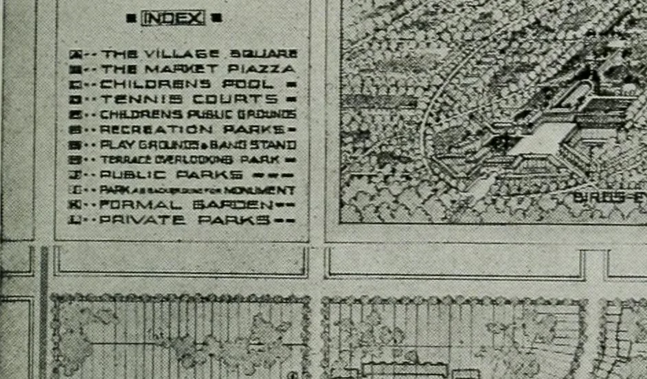 An illustration from City planning; a series of papers presenting the essential elements of a city plan, 1916, leaf 52