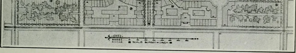 An illustration from City planning; a series of papers presenting the essential elements of a city plan, 1916, leaf 52