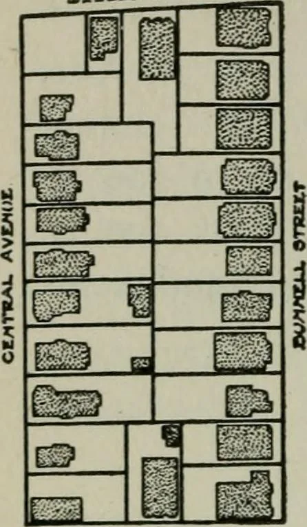 An illustration from City planning; a series of papers presenting the essential elements of a city plan, 1916, leaf 63