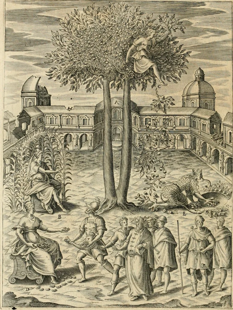 An illustration from Ciuitas veri, siue, Morum, 1609, leaf 115