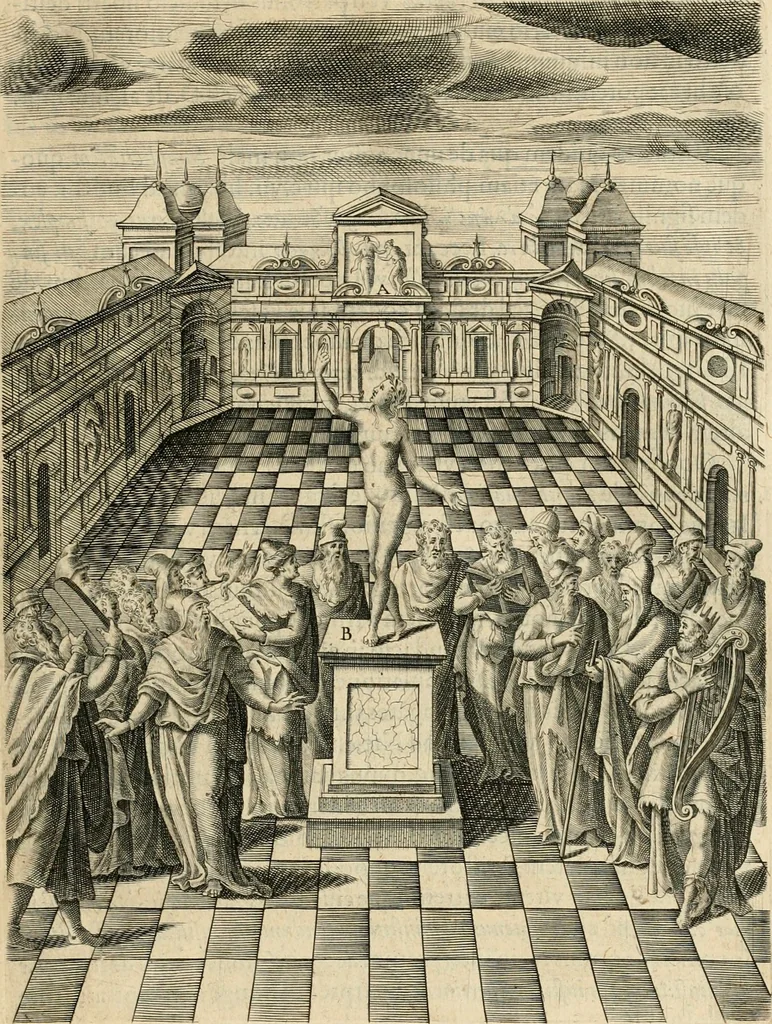 An illustration from Ciuitas veri, siue, Morum, 1609, leaf 164