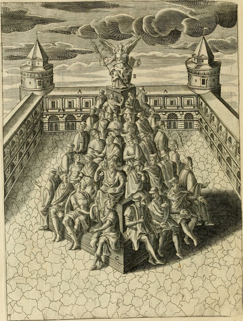 An illustration from Ciuitas veri, siue, Morum, 1609, leaf 179