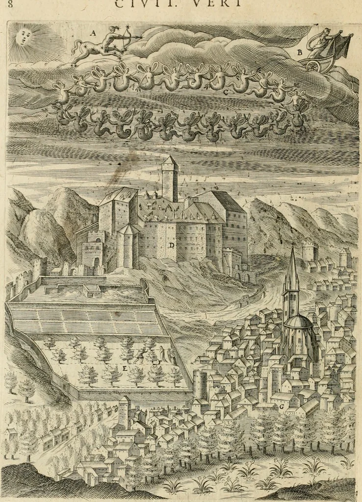 An illustration from Ciuitas veri, siue, Morum, 1609, leaf 19