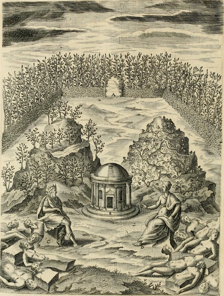 An illustration from Ciuitas veri, siue, Morum, 1609, leaf 193