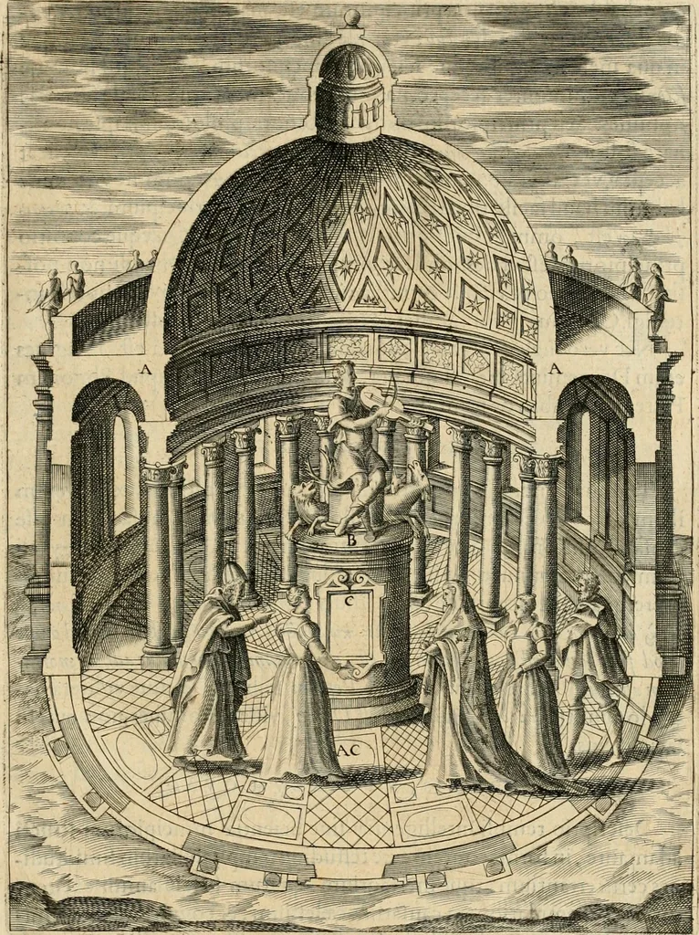 An illustration from Ciuitas veri, siue, Morum, 1609, leaf 260