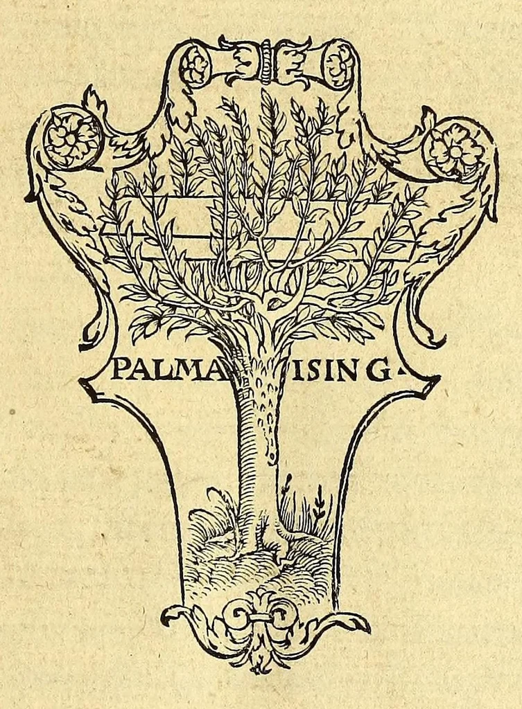 An illustration from C. Iulii Solini Polyhistor, rerum toto orbe memorabilium thesaurus locupletissimus. : Huic ob argumenti similitudinem Pomponii Melæ De situ orbis libros tres, fide diligentiaque summa denuò iam recognitos, adiunximus. His accesserunt præter priora scholia & tabulas geographicas permultas, Petri quoq[ue] Olivarii Valentini, uiri in geographia excellenter docti, annotationes, quibus & loci non pauci, à plerisq[ue] parum hactenus intellecti, dilucidè illustrantur, & uetustis locorum appellationibus recentiora sigillatim nomina subijciuntur. Cum gemino indice, quorum alter supra res alias memorabiles, locorum ac regionum omnium, marium ac sinuum nomina, alter uerò recentiores eorundem appellationes complectitur, 1543, leaf 7
