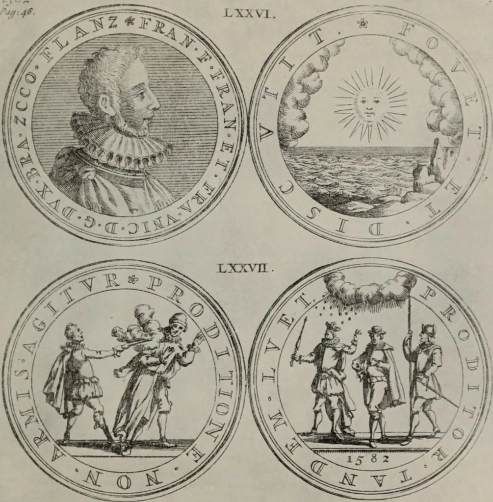 An illustration from The civic ancestry of New York--City and State, 1913, leaf 104