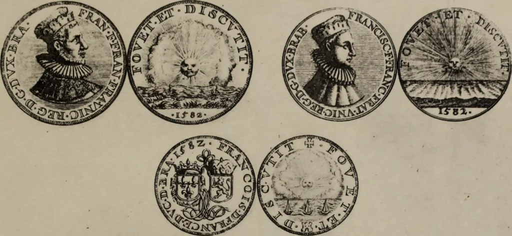 An illustration from The civic ancestry of New York--City and State, 1913, leaf 108