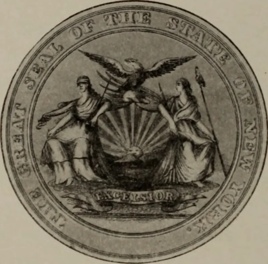 An illustration from The civic ancestry of New York--City and State, 1913, leaf 119